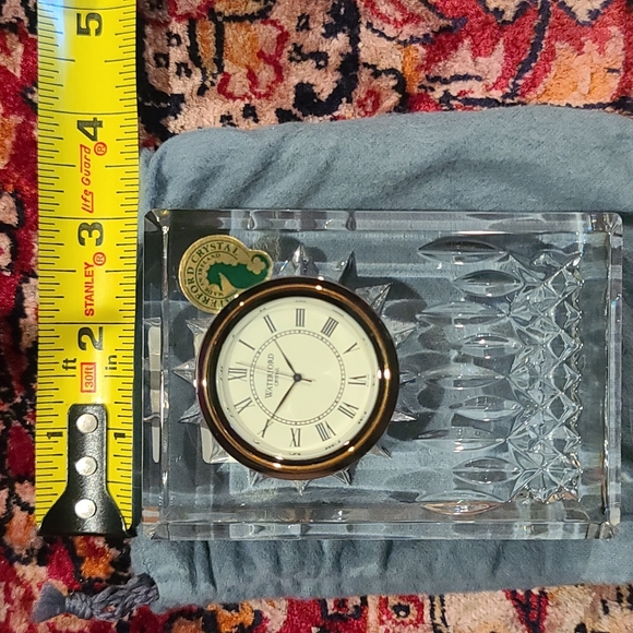 NWT Waterford Crystal Clock - Picture 5 of 8